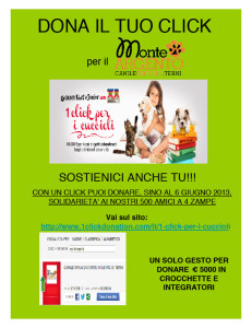 Locandina 1 click donation 2